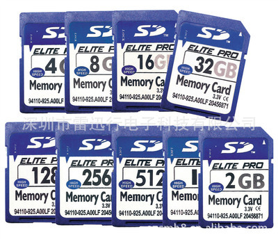深圳市雷迅行电子科技 高速足量4GB SD卡批发与数码存储解决方案